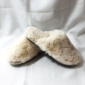 Like New J. Crew plush slippers